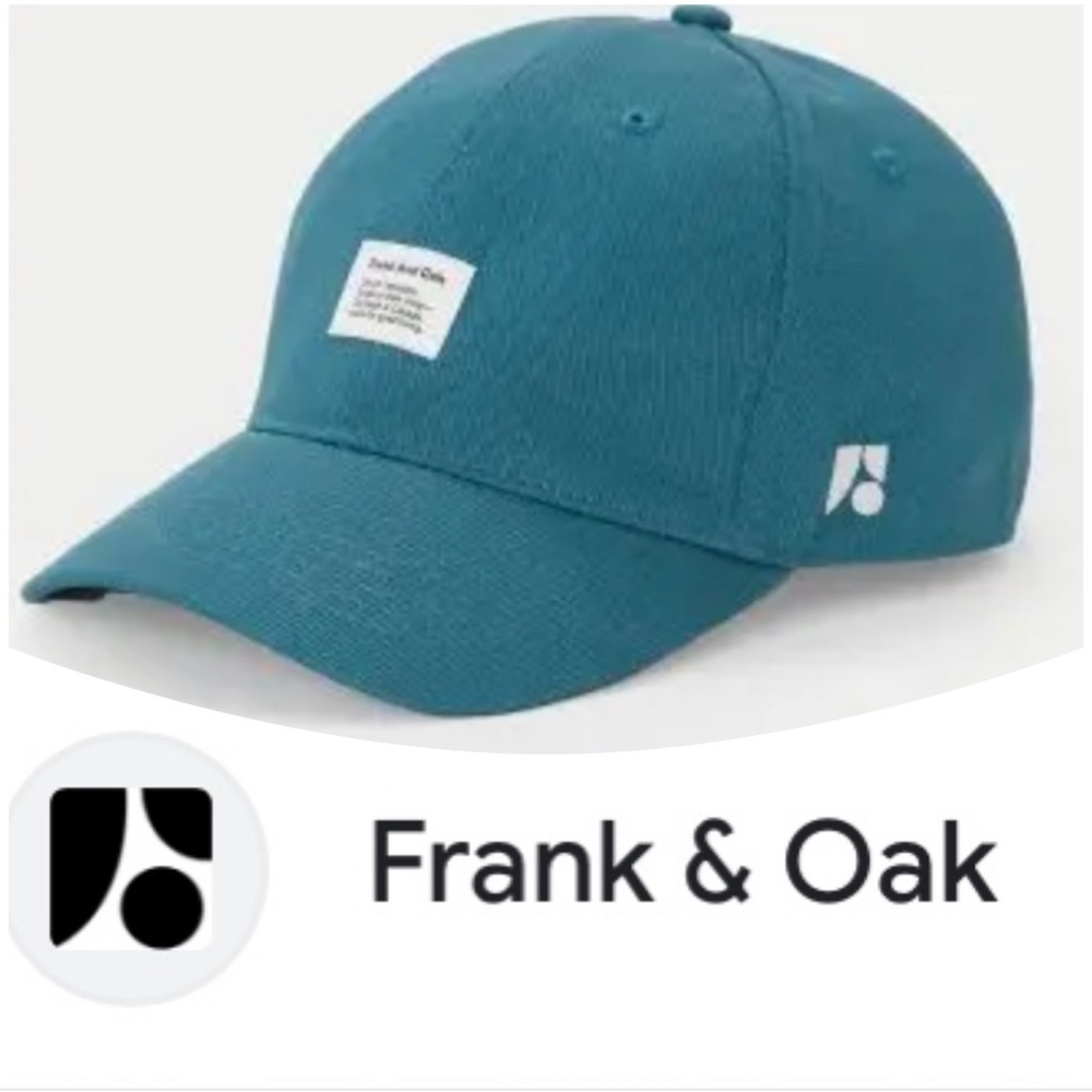 Frank And Oak Green Dad Cap